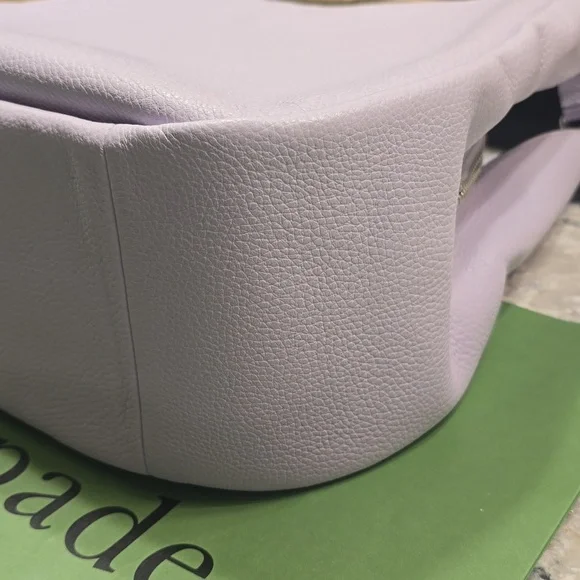 NWT- Kate Spade Kayla Pebbled Leather Large Hobo Lilac